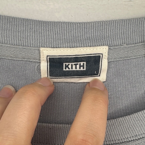Kith Men's Long Sleeve Quinn Pocket Tee Large - Picture 2 of 9